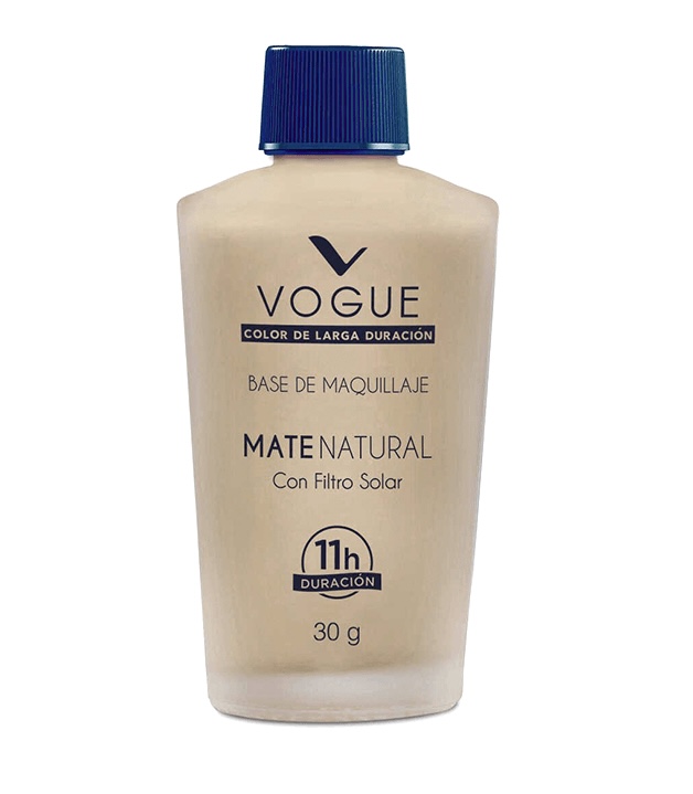 Base Líquida Mate Natural 30g – Vogue