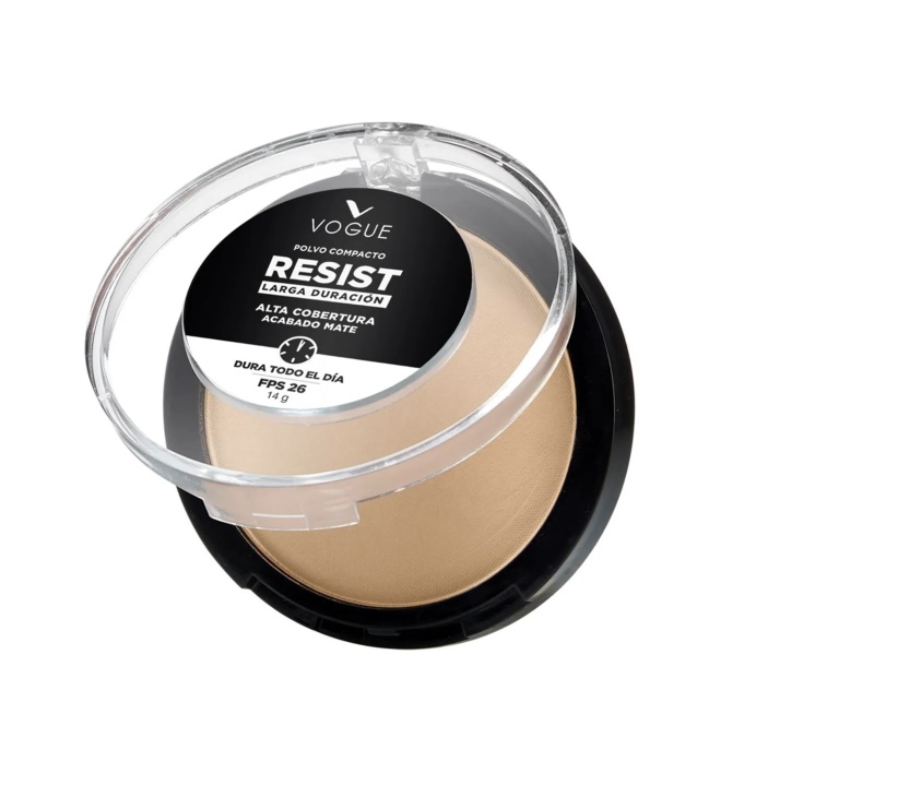 Polvo Compacto Resist Larga Duración Vogue