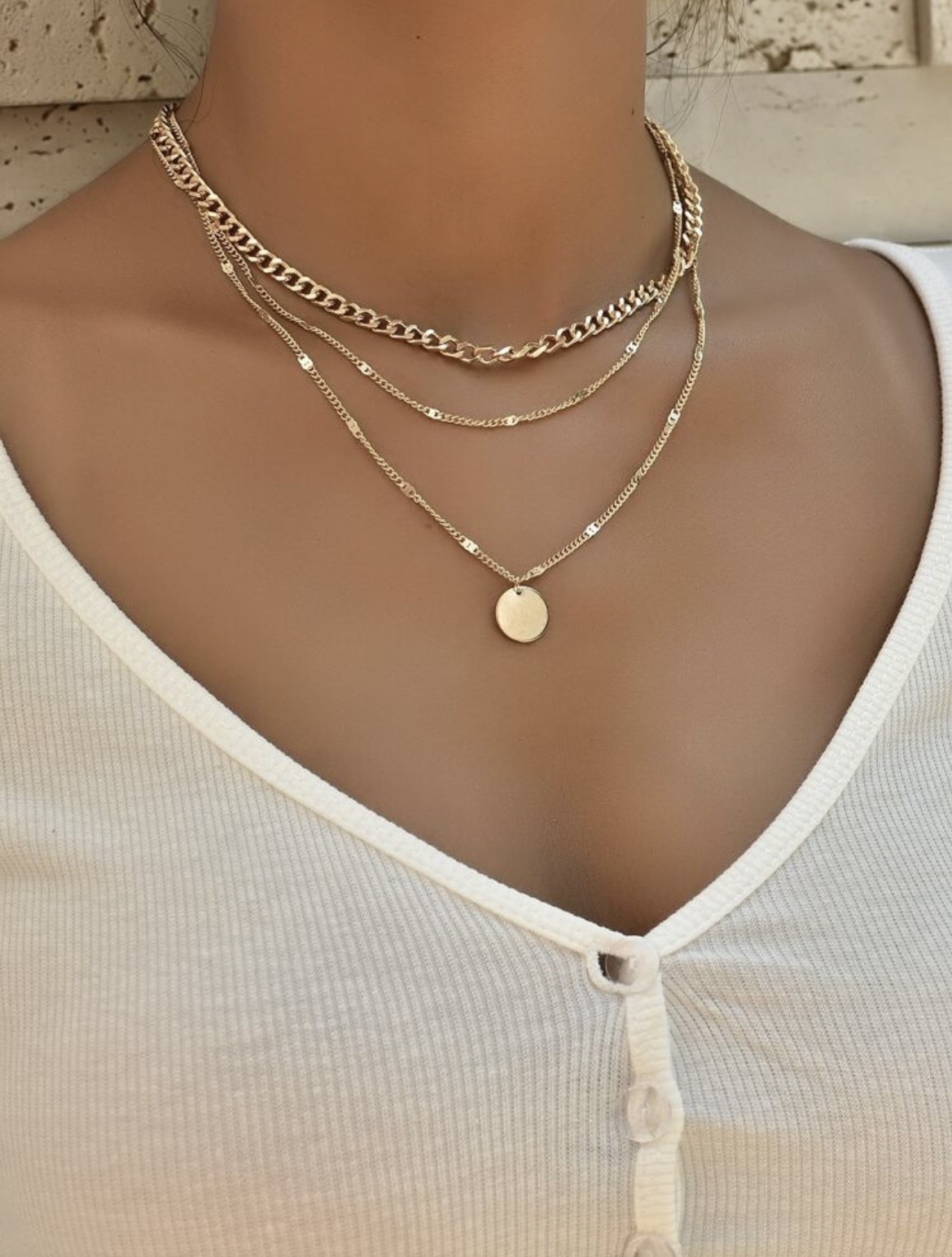 Collar de 3 capas 